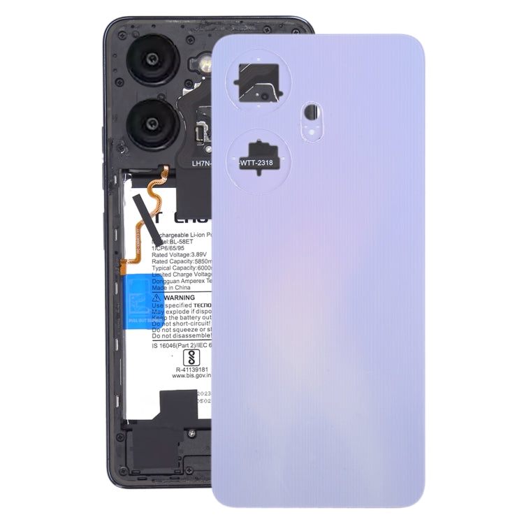 Tapa trasera de batería original para itel P55+ (original)