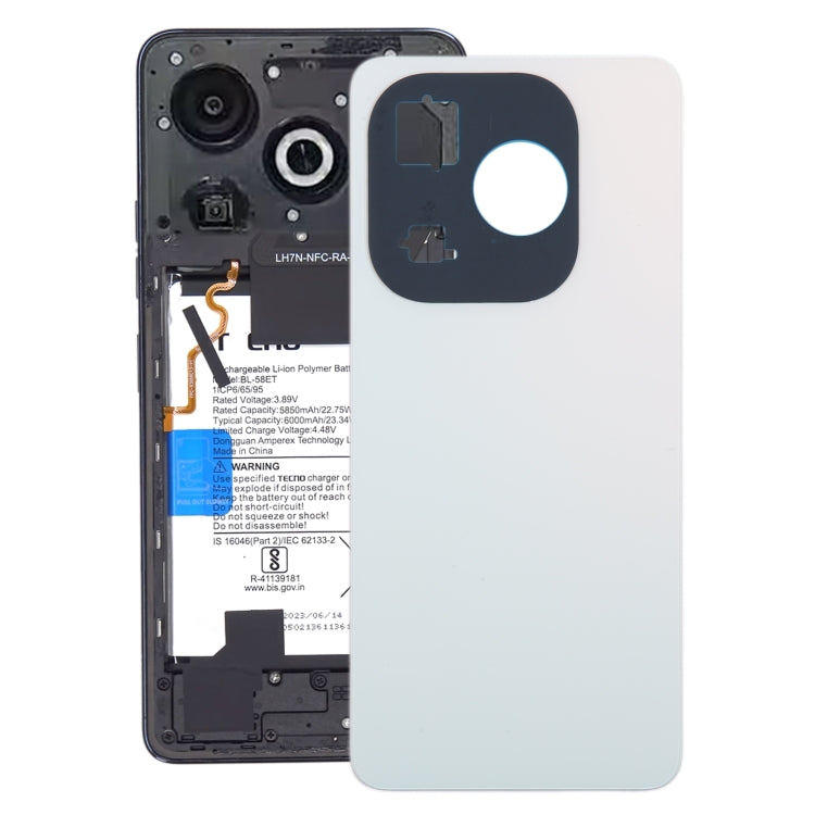 For Infinix Smart 8 X6525 Original Battery Back Cover, For Infinix Smart 8 (Original)