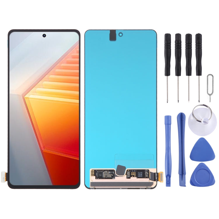 AMOLED Material Original LCD Screen for vivo iQOO 10 With Digitizer Full Assembly, For vivo iQOO 10(Original)