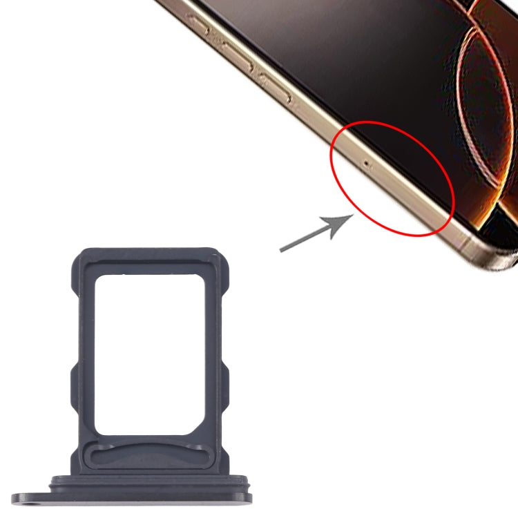 For iPhone 16 Pro Max SIM + SIM Card Tray, For iPhone 16 Pro Max(Double SIM)