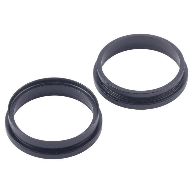 Pour iPhone 16, lot de 2 pièces, lentille de caméra arrière en verre, anneau de protection extérieur en métal, pour iPhone 16