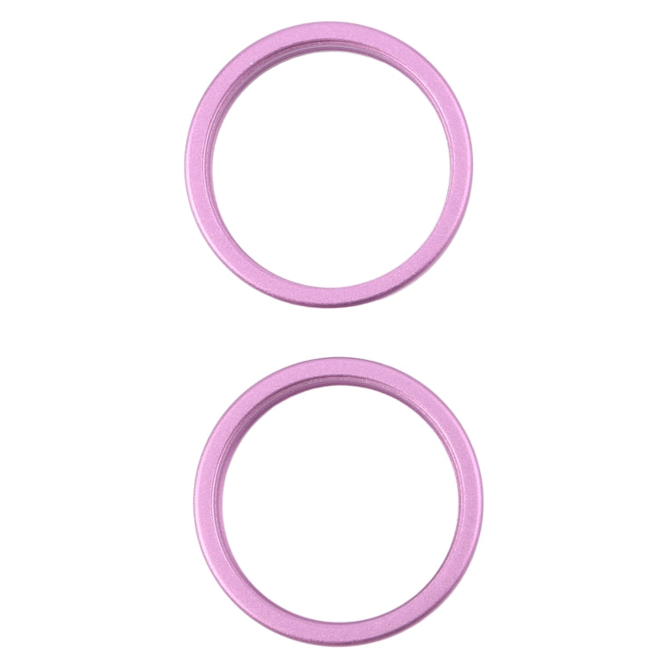 Pour iPhone 16, lot de 2 pièces, lentille de caméra arrière en verre, anneau de protection extérieur en métal, pour iPhone 16