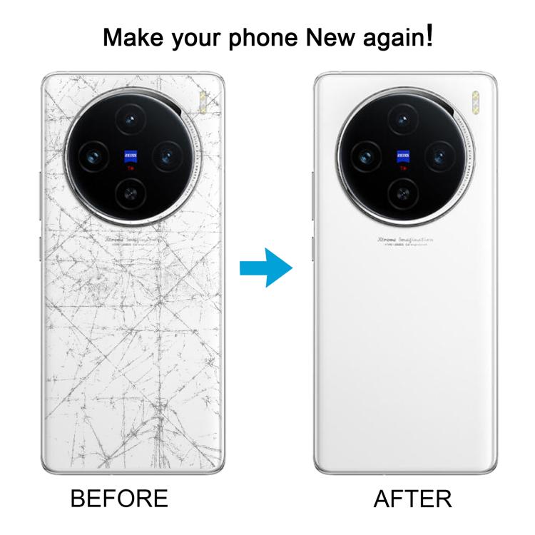 For vivo X100 Battery Back Cover with Camera Lens Cover, For vivo X100(with Camera Lens), For vivo X100