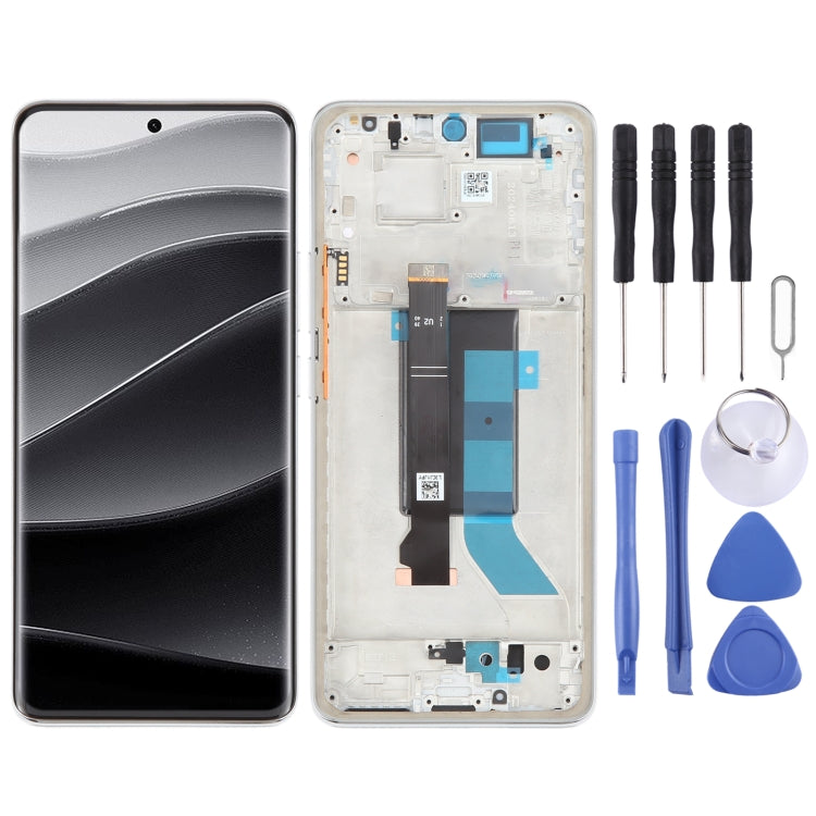 For Xiaomi Redmi Note 14 Pro+ 5G Original LCD Screen Digitizer Full Assembly with Frame, For Xiaomi Redmi Note 14 Pro+ 5G