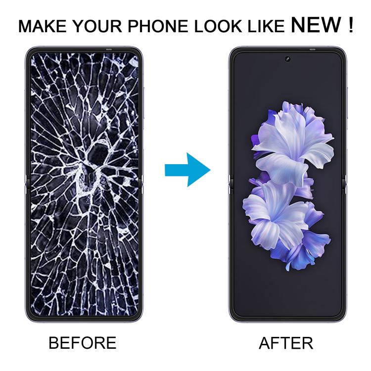 For Tecno Phantom V Flip Original Foldable LTPO AMOLED Material LCD Screen with Digitizer Full Assembly, For Tecno Phantom V Flip(Original)