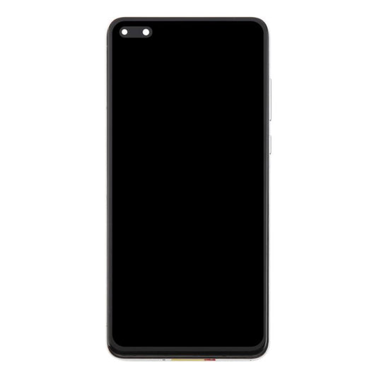 For Huawei P40 TFT LCD Screen Digitizer Full Assembly with Frame, Not Supporting Fingerprint Identification