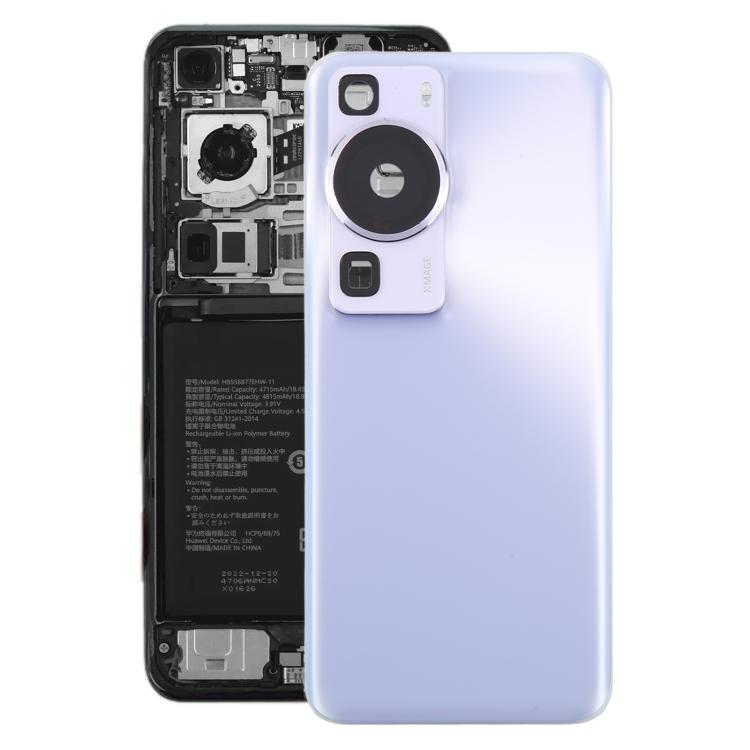 For Huawei P60 Battery Back Cover with Camera Lens Cover, For Huawei P60(with Camera Lens)