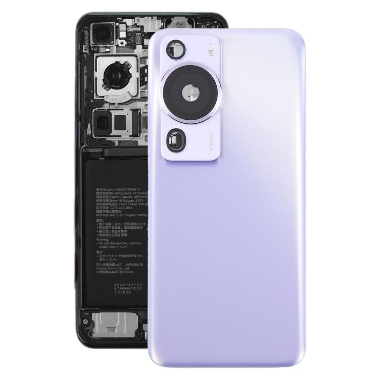 For Huawei P60 Pro Battery Back Cover with Camera Lens Cover, For Huawei P60 Pro(with Camera Lens)