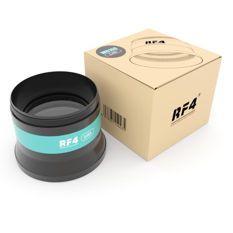 RF4 0.48X Stereo Microscope Auxiliary Objective Barlow Lens, RF4 0.48X