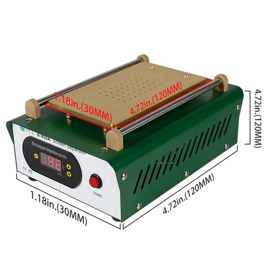 BST-B-856A AC 220V Electrical Vacuum Pump LCD Screen Separator, EU Plug