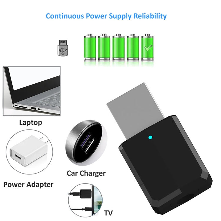 Bluetooth5.0 Audio Receiver USB Bluetooth Adapter Bluetooth Transmitter Support Win8/10, ZF169