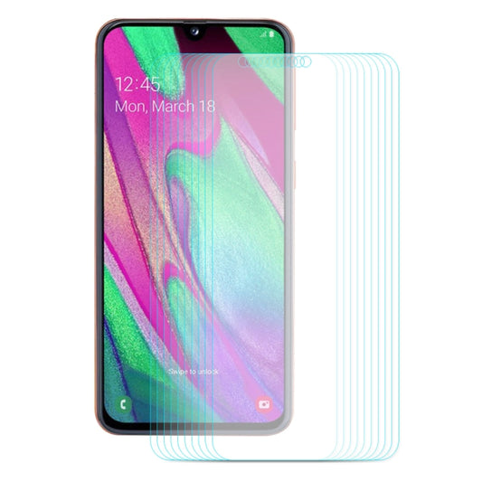 10 PCS ENKAY Hat-prince Film en verre trempé 0.26mm 9H 2.5D incurvé pour Galaxy A40