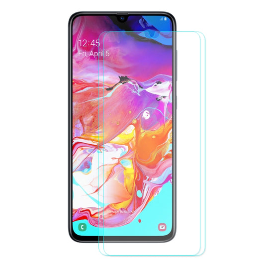 2 Films de Protection en Verre Trempé ENKAY Hat-Prince 0.26mm 2.5D 9H pour Samsung Galaxy A70