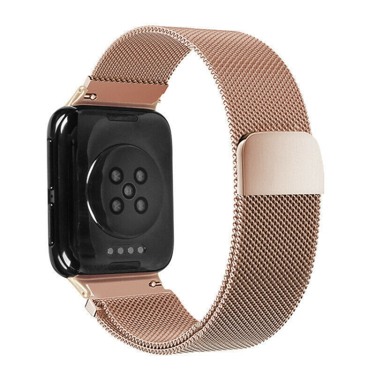 For OPPO Watch 41MM Smart Watch Milanese Stainless Steel Metal Strap