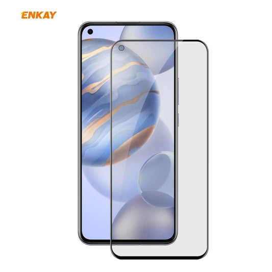 Film en verre trempé ENKAY Hat-Prince 0.26mm 9H 6D anti-espion pleine surface, pour Huawei Honor 30, pour Huawei NOVA 7, pour Xiaomi Redmi Note 8 Pro, pour Redmi Note 9S / Note 9 Pro, pour Samsung Galaxy A71, pour Samsung Galaxy A51, pour HUAWEI P40