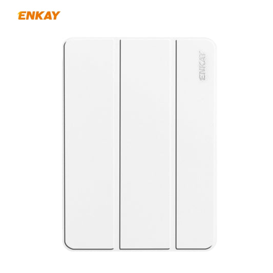 ENKAY ENK-8001 Étui intelligent en cuir à rabat horizontal motif denim avec support pour iPad Pro 11 (2020), Pour iPad Pro 11 (2020)