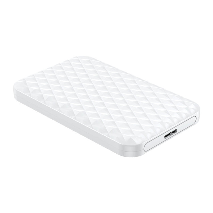 ORICO 2520U3 2.5-Inch Portable Hard Drive Enclosure, White, Black