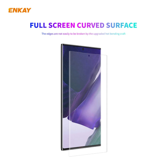 For Samsung Galaxy Note 20 Ultra 5 PCS ENKAY Hat-Prince 3D Full Screen PET Curved Hot Bending HD Screen Protector Soft Film, For Samsung Galaxy Note 20 Ultra
