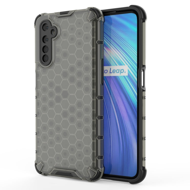 For OPPO Realme 6 Shockproof Honeycomb PC + TPU Case, For OPPO Realme 6