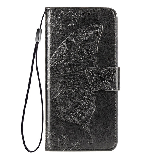 Butterfly Love Flower Embossed Horizontal Flip Leather Case with Holder & Card Slots & Wallet & Lanyard, For LG Velvet 5G, For OPPO A92S, For OPPO Realme C12, For OPPO Realme C15, For Xiaomi Mi 10 Ultra, For Huawei Mate 40 Lite, For Huawei Honor 30 Lit...