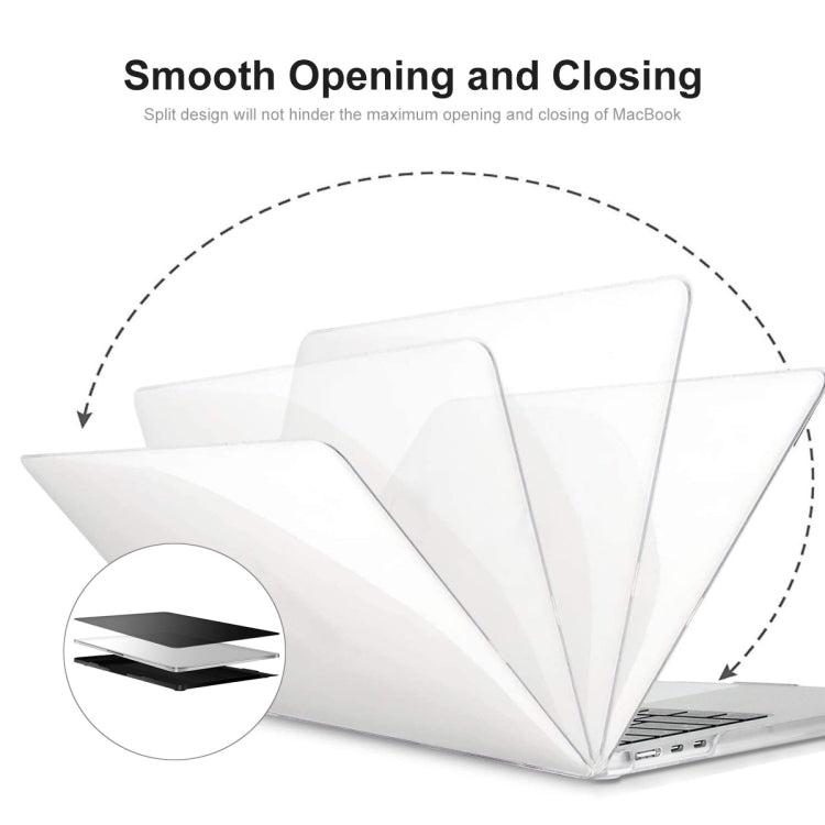 For MacBook Air 13.6 2022/2024 A2681 M2 / A3113 M3 ENKAY Crystal Laptop Protective Case, Single Case