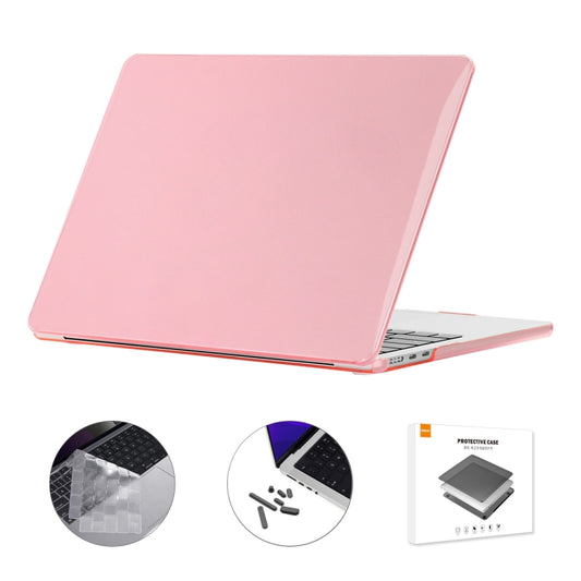 Pour MacBook Air 13,6 2022/2024 A2681 M2 / A3113 M3 Version US ENKAY 3 en 1 Coque Rigide avec Film Clavier en TPU / Bouchons Anti-poussière, 3 en 1 Version US