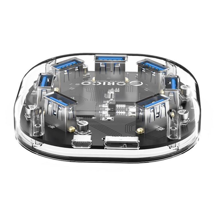 ORICO 7 Port USB3.0 Transparent HUB H7U-U3, H7U-U3