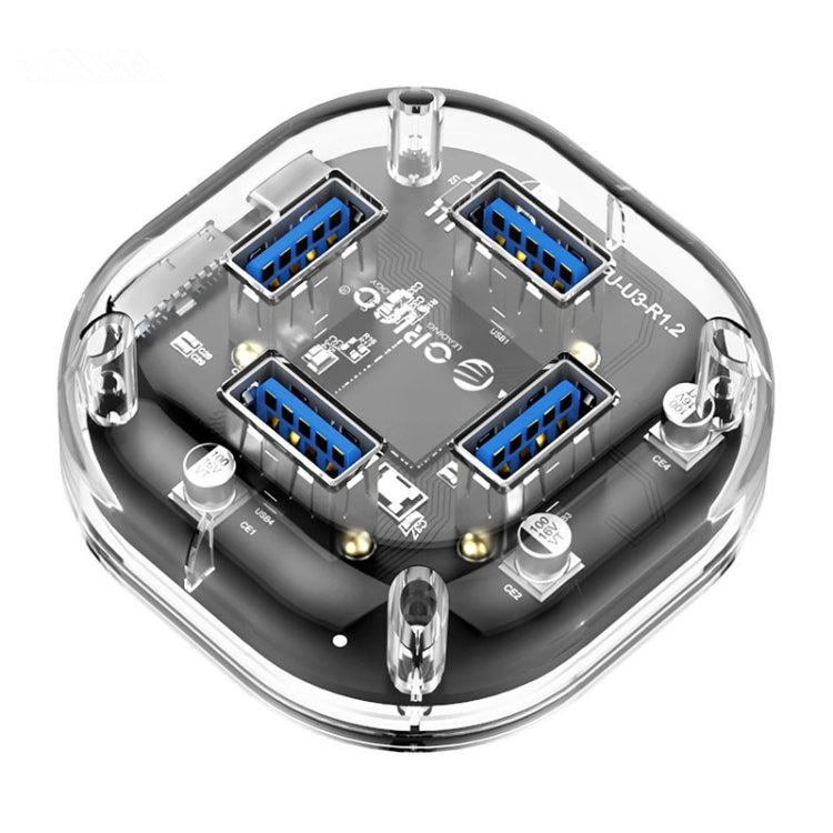 ORICO H4U-U3 4-Port Transparent HUB, H4U-U3