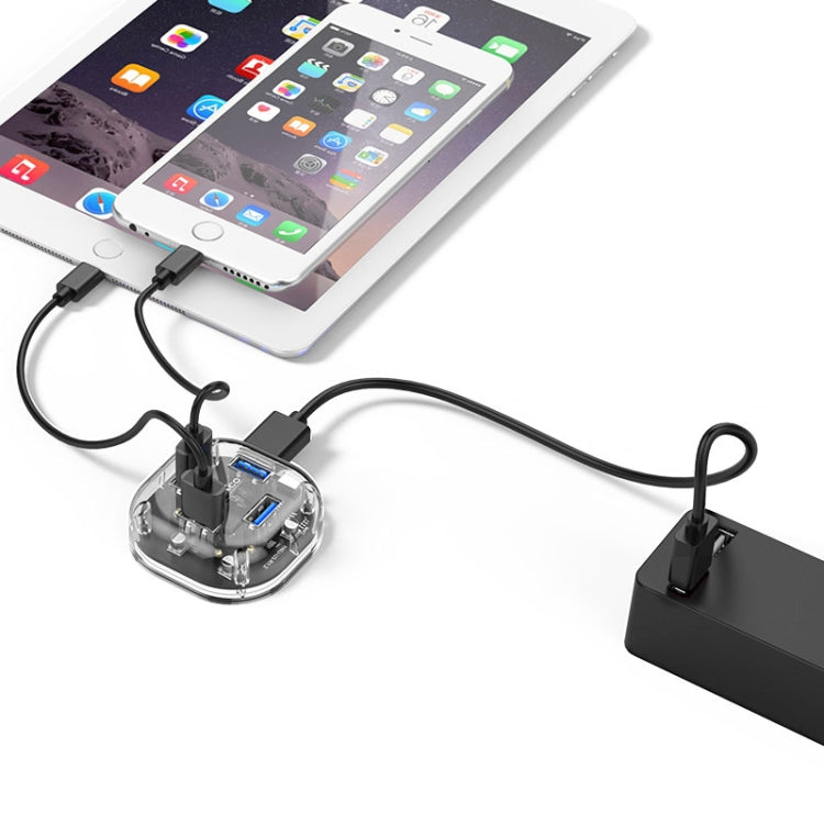 ORICO H4U-U3 4-Port Transparent HUB, H4U-U3