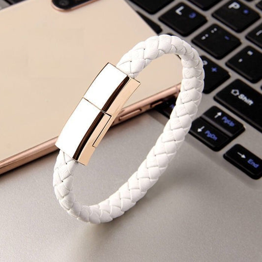 Câble de données USB vers Type-C 3A XJ-27 pour bracelet créatif, longueur du câble : 22,5 cm, XJ-27 Type-C, 22,5 cm Type-C