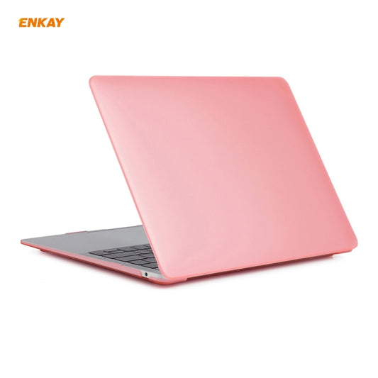 ENKAY 3 in 1 Matte Laptop Protective Case + US Version TPU Keyboard Film + Anti-dust Plugs Set for MacBook Air 13.3 inch A1932 (2018), For MacBook Air 13.3 inch A1932 (2018)