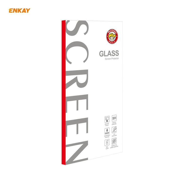 2 PCS ENKAY Hat-Prince 0.26mm 9H 2.5D Curved Edge Tempered Glass Film, For Redmi Note 10 / Note 10S, For Redmi Note 10 Pro / Note 10 Pro Max, For OnePlus 9 / 9R, For Huawei P50