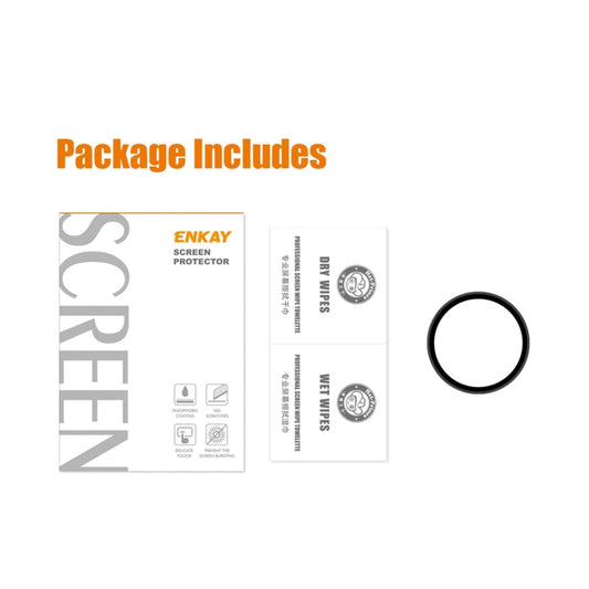 Pour film protecteur d'écran OnePlus Watch ENKAY Hat-Prince 3D plein écran bord PC souple + PMMA HD, 1 pièce, 2 pièces, 5 pièces, 10 pièces