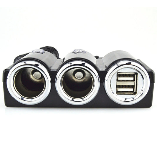 DC 12V / 24V Double USB Allume-Cigare Voiture Multi-Prise Adaptateur Séparateur Chargeur Prise Adaptateur Secteur / Chargeur, DC 12V / 24V 2 Prises