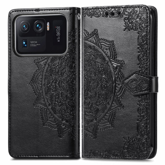 Mandala Embossing Pattern Horizontal Flip Leather Case with Holder & Card Slots & Wallet & Lanyard, For Xiaomi Mi 11 Ultra