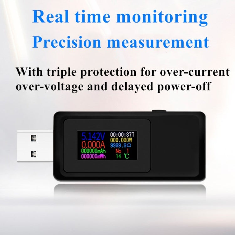 Keweisi KWS-MX19 USB Tester DC 4V-30V 0-5A Current Voltage Detector, KWS-MX19