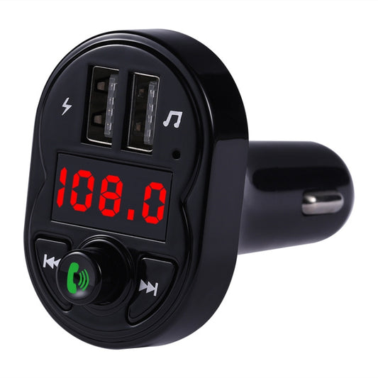 X1 Kit mains libres de voiture transmetteur FM récepteur audio sans fil lecteur MP3 double chargeur rapide USB, X1