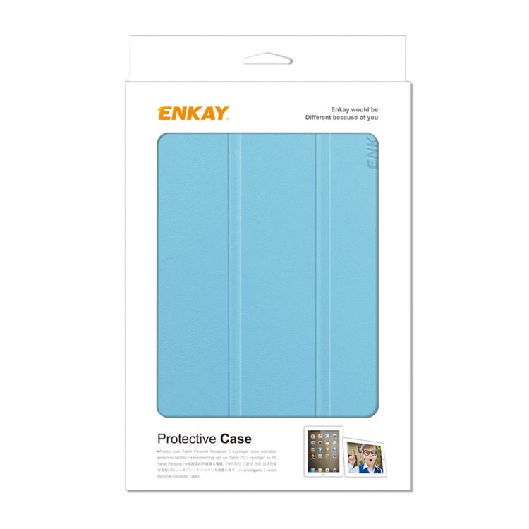 For Amazon Fire HD 8 / HD 8 Plus (2020) ENKAY Custer Texture Horizontal Flip PU+PC Leather Case with Three-folding Holder & Sleep / Wake-up Function, For Amazon Fire HD 8 / HD 8 Plus (2020)