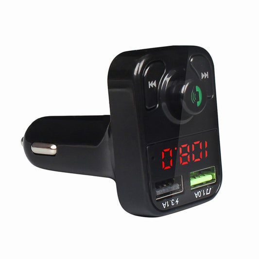 Kit mains libres sans fil X3 5.0, transmetteur audio FM sans fil, lecteur MP3, double chargeur rapide numérique USB, X3