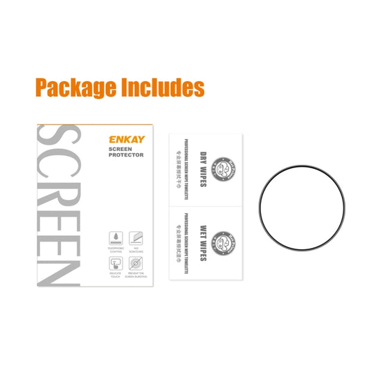 Pour Xiaomi Watch Color 2 ENKAY Hat-Prince Film de protection d'écran souple 3D à couverture complète en PC + PMMA HD, 1 pièce, 2 pièces, 5 pièces, 10 pièces