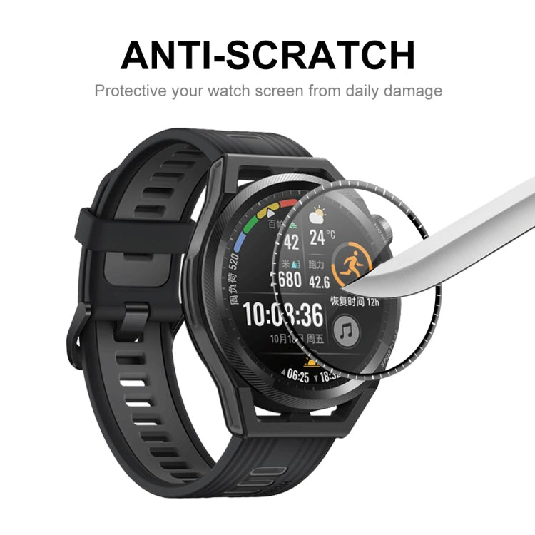 For Huawei Watch GT Runner 46mm ENKAY Hat-Prince 3D Full Coverage Soft PC Curved Edge + PMMA HD Screen Protector Film, 1 PC, 2 PCS, 5 PCS, 10 PCS
