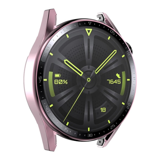 Pour Huawei Watch GT 3 46mm Cadre PC ENKAY + Protecteur d'écran en verre trempé avec échelle