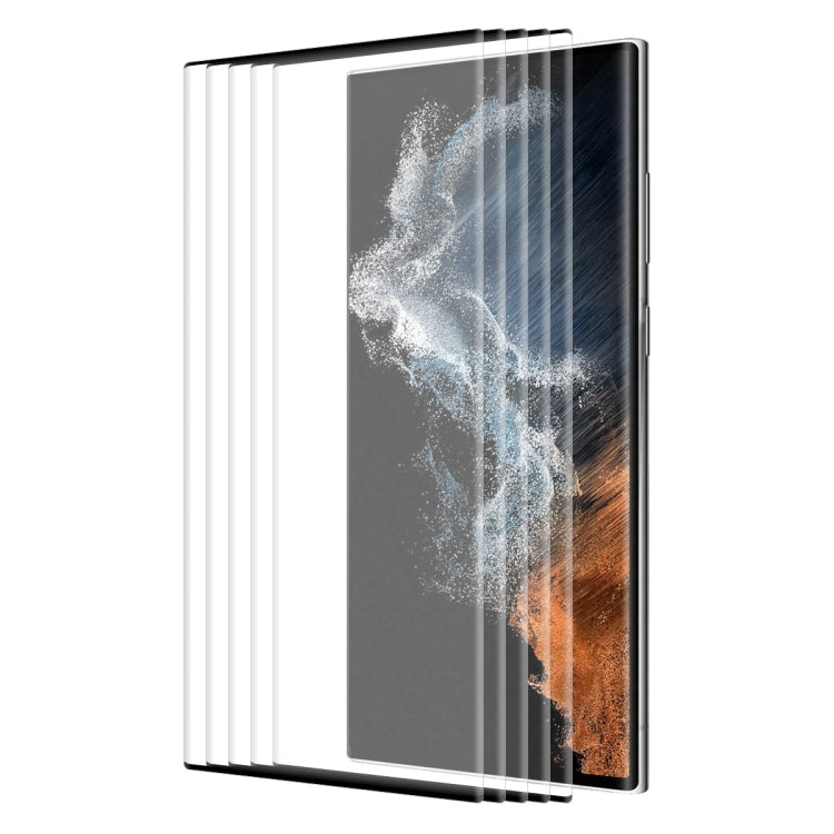 For Samsung Galaxy S22 Ultra ENKAY 3D Hot Bending Explosion-proof Full Tempered Glass Film, For Samsung Galaxy S22 Ultra(1pc), For Samsung Galaxy S22 Ultra(2pcs), For Samsung Galaxy S22 Ultra(5pcs)