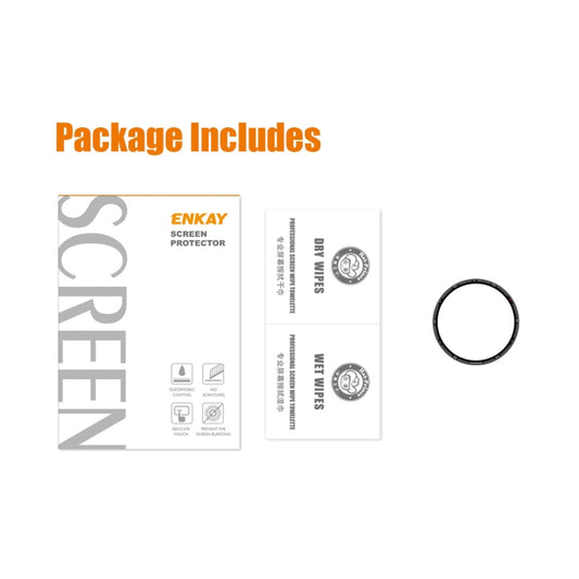 ENKAY 3D Protection d'écran complète en PC souple + Film PMMA HD Pour Garmin Fenix 7, 1 PC, 2 PCS, 5 PCS, 10 PCS