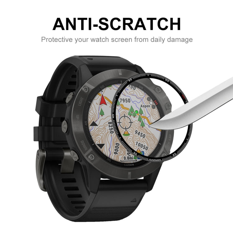 ENKAY 3D Full Coverage Soft PC Edge + PMMA HD Screen Protector Film For Garmin Fenix 7, 1 PC, 2 PCS, 5 PCS, 10 PCS