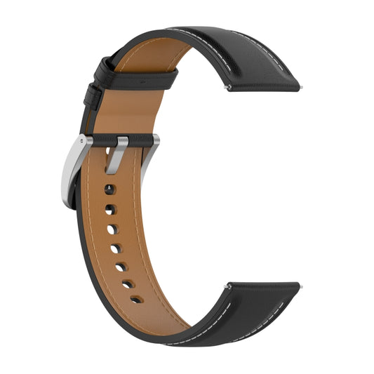 Calf Texture Sewing Thread Watchband, For Huami Amazfit GTR 3 / GTR 3 Pro, For Huami Amazfit GTR 2e / GTR 2
