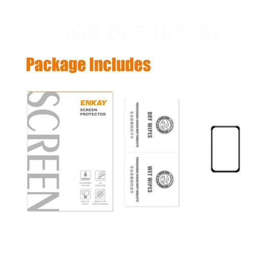 Film de protection d'écran ENKAY 3D Full Coverage Soft PC Edge + PMMA HD pour Huawei Watch Fit mini, 1 pièce, 2 pièces