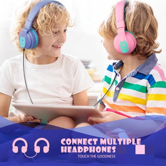 BOBo+ Adults & Kids Cute Bluetooth 5.0 Bass Noise Cancelling Headset with Mic