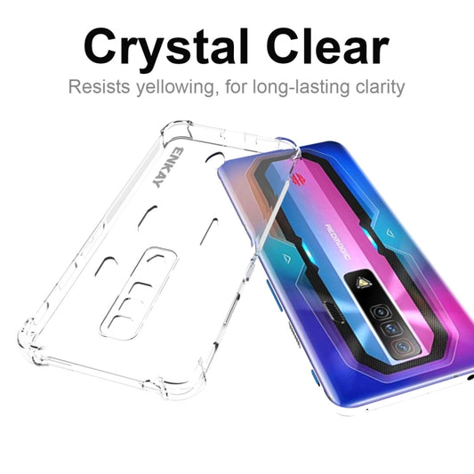 For ZTE Nubia Red Magic 7 ENKAY Clear TPU Shockproof Case