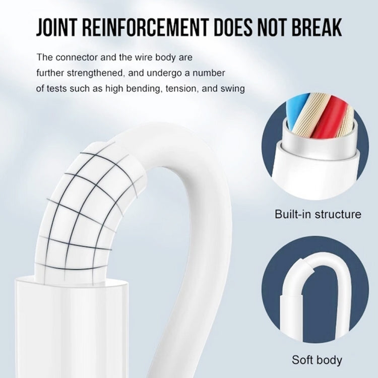 PD30W USB-C / Type-C to 8 Pin Fast Charging Data Cable for iPhone Series, 1.5m, 2m